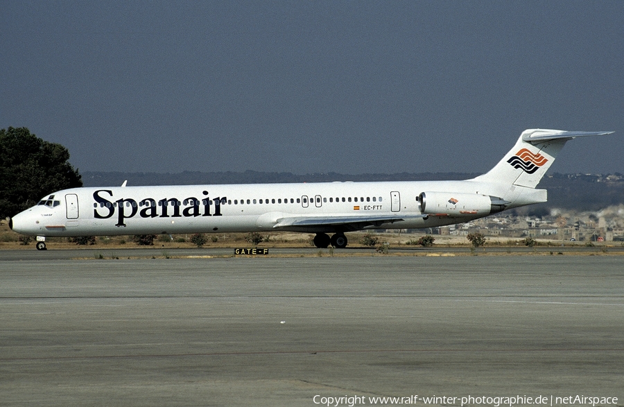 Spanair McDonnell Douglas MD-83 (EC-FTT) | Photo 423564