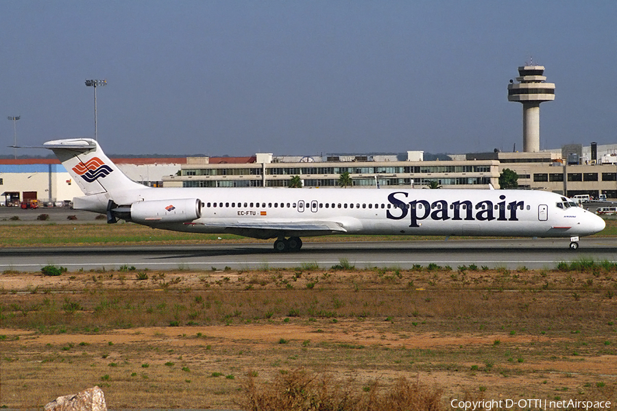 Spanair McDonnell Douglas MD-83 (EC-FTU) | Photo 147662