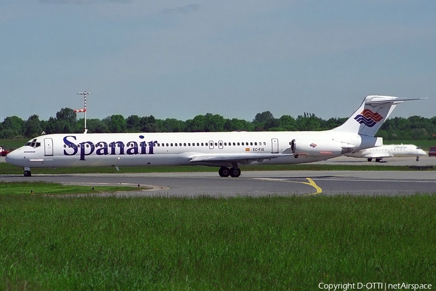 Spanair McDonnell Douglas MD-83 (EC-FXI) | Photo 234836