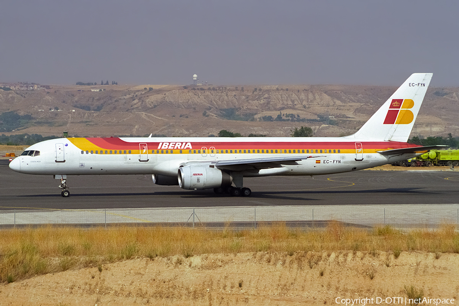 Iberia Boeing 757-256 (EC-FYN) | Photo 497318
