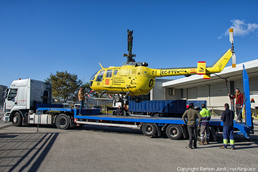 Catalonian Government MBB Bo-105CBS-4 (EC-FYV) | Photo 131010