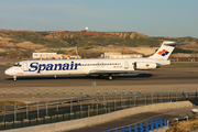 Spanair McDonnell Douglas MD-83 (EC-GAT) at  Madrid - Barajas, Spain