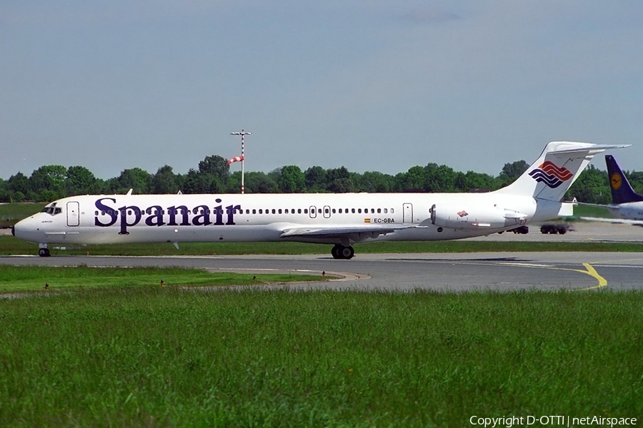 Spanair McDonnell Douglas MD-83 (EC-GBA) | Photo 234837