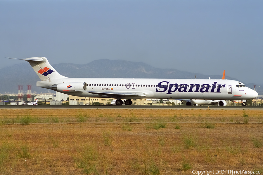 Spanair McDonnell Douglas MD-83 (EC-GBA) | Photo 425128