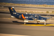 Spanish Police Beech King Air 200 (EC-GBB) at  Gran Canaria, Spain