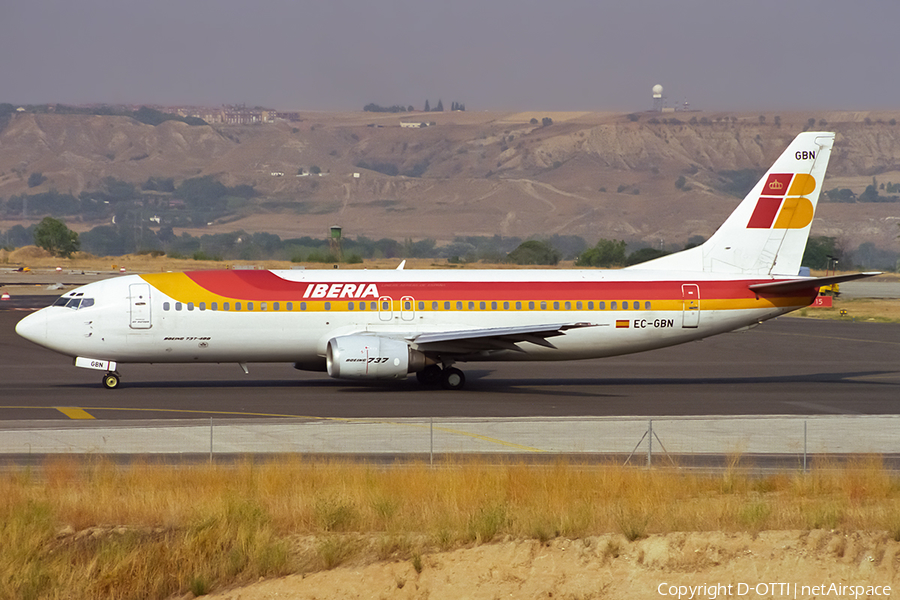 Iberia Boeing 737-4Y0 (EC-GBN) | Photo 497320
