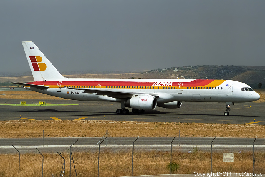 Iberia Boeing 757-236 (EC-GBX) | Photo 493917