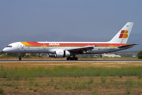 Iberia Boeing 757-236 (EC-GBX) at  Palma De Mallorca - Son San Juan, Spain