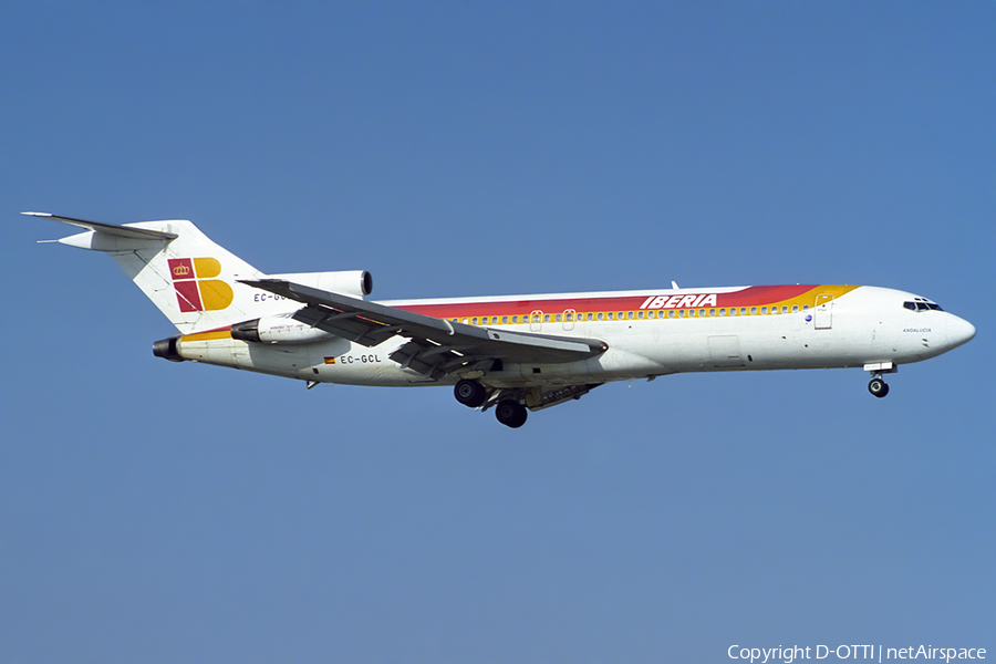 Iberia Boeing 727-256(Adv) (EC-GCL) | Photo 509739
