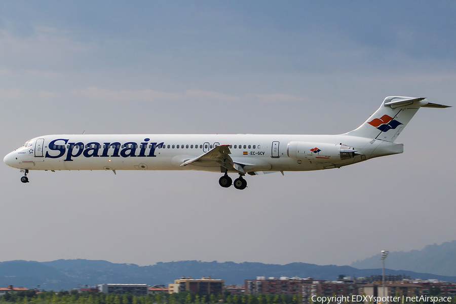 Spanair McDonnell Douglas MD-82 (EC-GCV) | Photo 280328