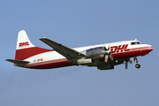 DHL (Swiftair) Convair CV-580(F) (EC-GDY) at  Palma De Mallorca - Son San Juan, Spain