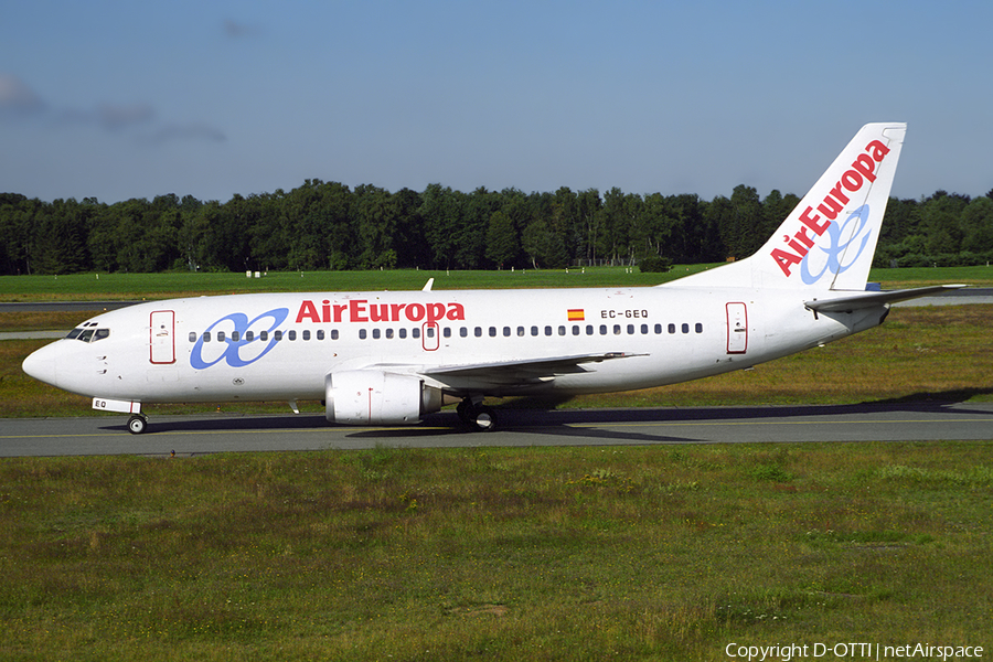 Air Europa Boeing 737-3Y0 (EC-GEQ) | Photo 487559