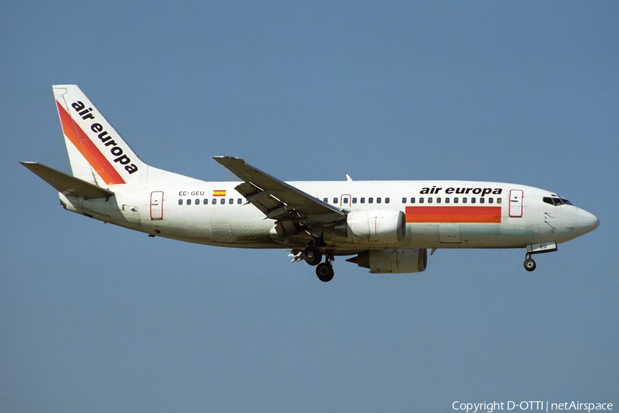 Air Europa Boeing 737-375 (EC-GEU) | Photo 373245