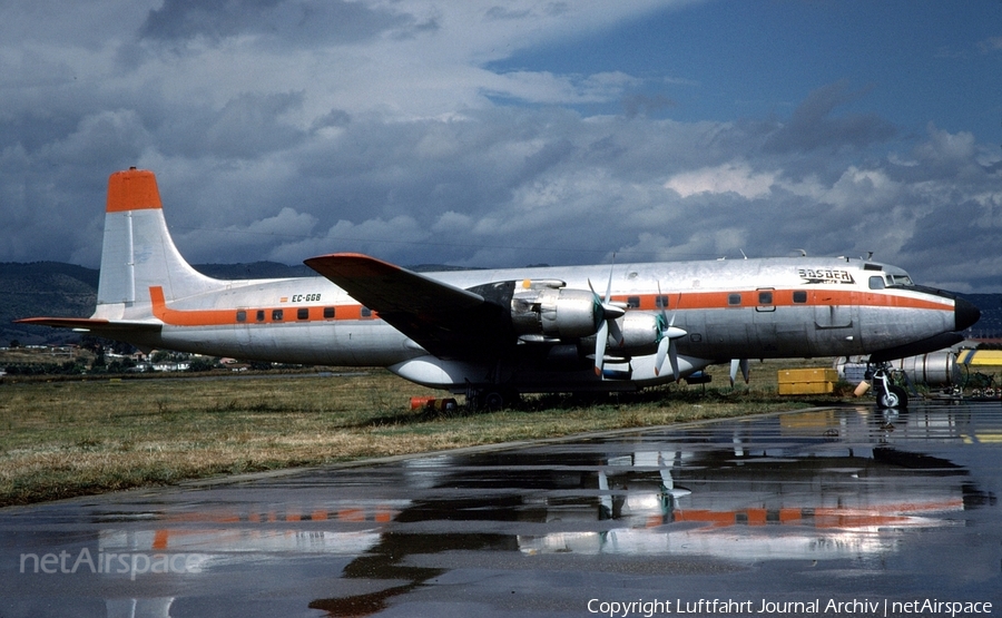 Basaer Douglas DC-7C (EC-GGB) | Photo 440343