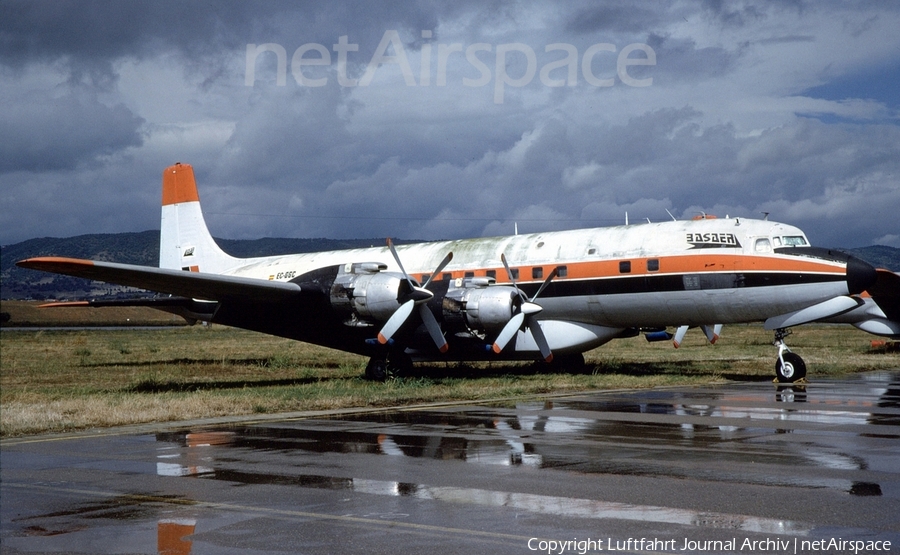 Basaer Douglas DC-7C (EC-GGC) | Photo 437439