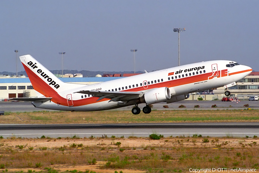 Air Europa Boeing 737-3M8 (EC-GGO) | Photo 147768