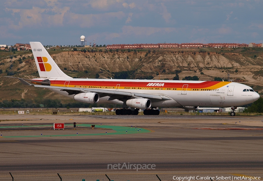 Iberia Airbus A340-313 (EC-GGS) | Photo 113612