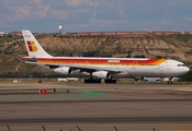 Iberia Airbus A340-313 (EC-GGS) at  Madrid - Barajas, Spain