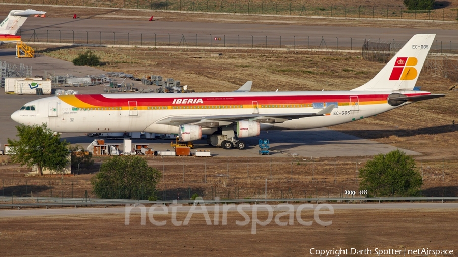 Iberia Airbus A340-313 (EC-GGS) | Photo 179950