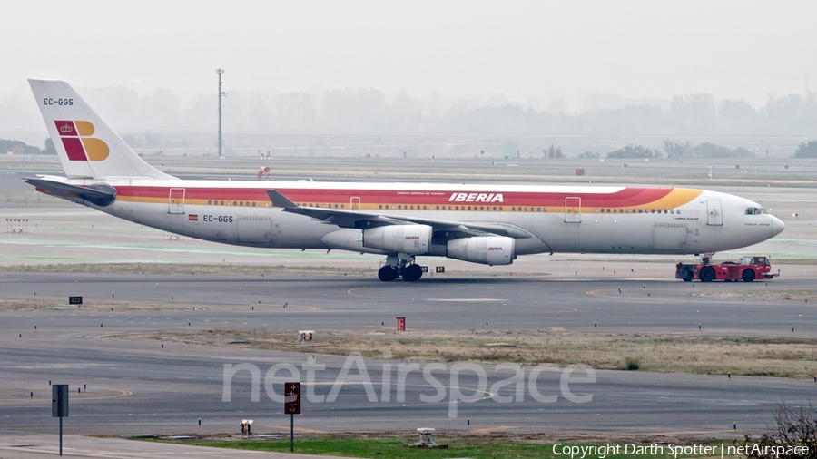 Iberia Airbus A340-313 (EC-GGS) | Photo 233294