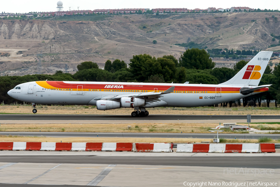 Iberia Airbus A340-313 (EC-GGS) | Photo 489386