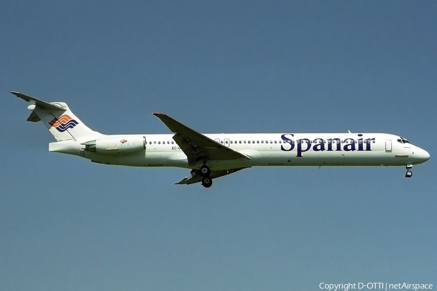 Spanair McDonnell Douglas MD-83 (EC-GGV) | Photo 237586