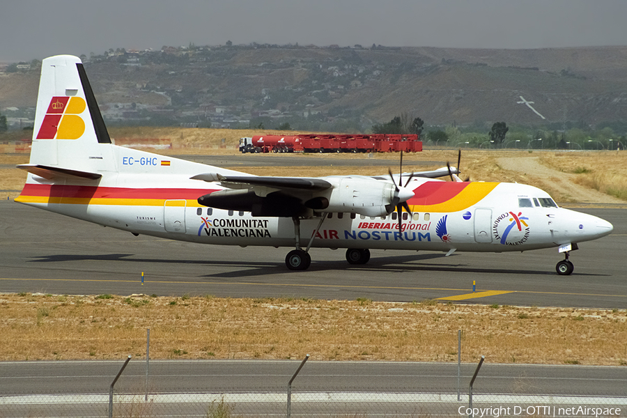 Iberia Regional (Air Nostrum) Fokker 50 (EC-GHC) | Photo 493962