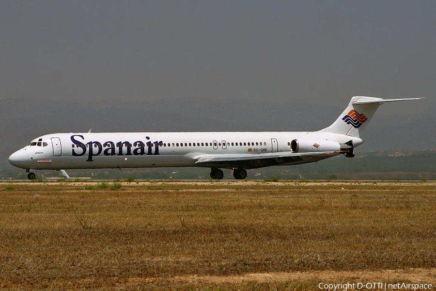 Spanair McDonnell Douglas MD-83 (EC-GHE) | Photo 147611