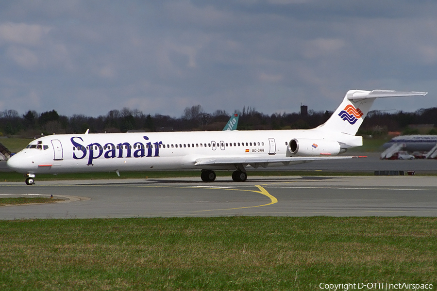 Spanair McDonnell Douglas MD-83 (EC-GHH) | Photo 183080