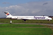 Spanair McDonnell Douglas MD-83 (EC-GHH) at  Hamburg - Fuhlsbuettel (Helmut Schmidt), Germany