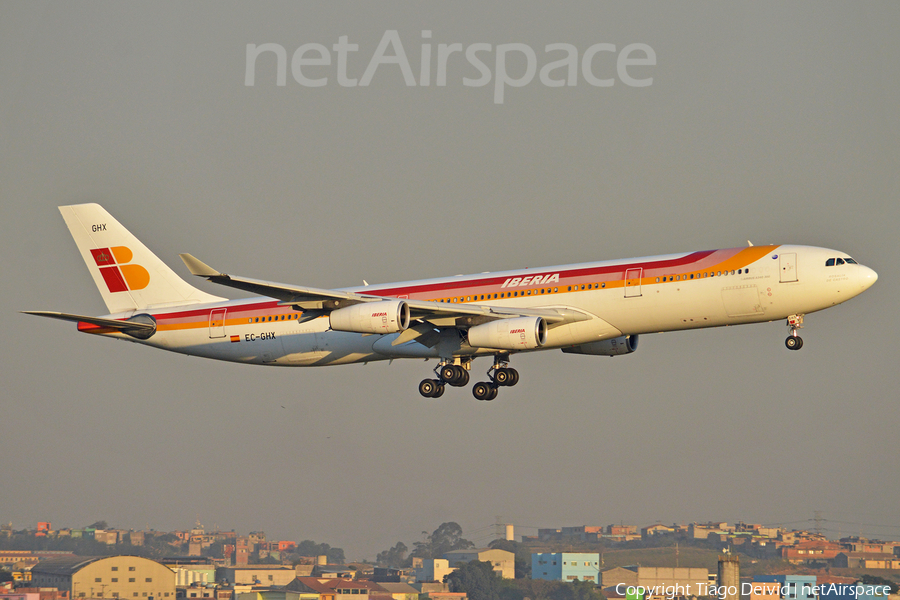 Iberia Airbus A340-313 (EC-GHX) | Photo 334789