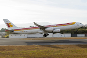 Iberia Airbus A340-313 (EC-GHX) at  Guatemala City - La Aurora, Guatemala