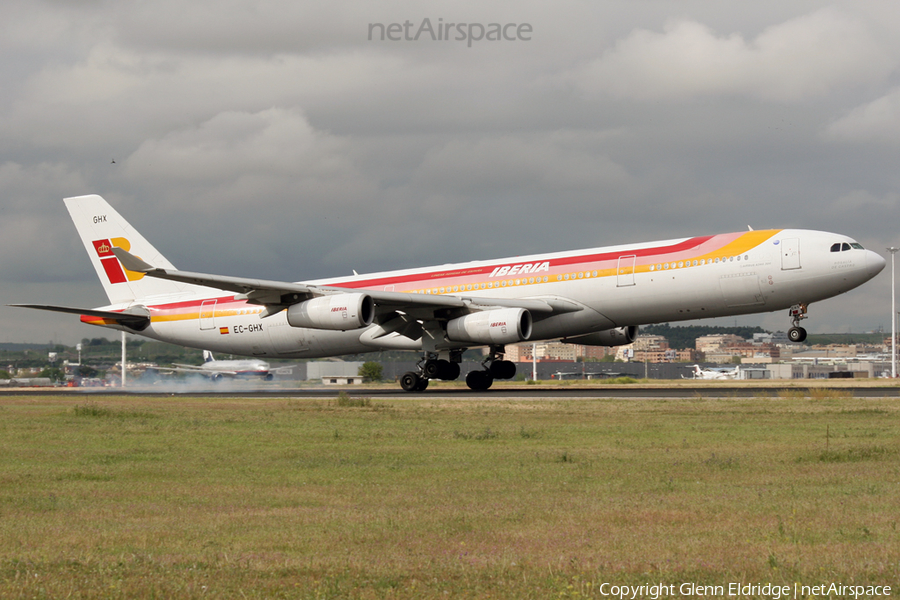 Iberia Airbus A340-313 (EC-GHX) | Photo 25655