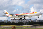 Iberia Airbus A340-313 (EC-GHX) at  San Juan - Luis Munoz Marin International, Puerto Rico