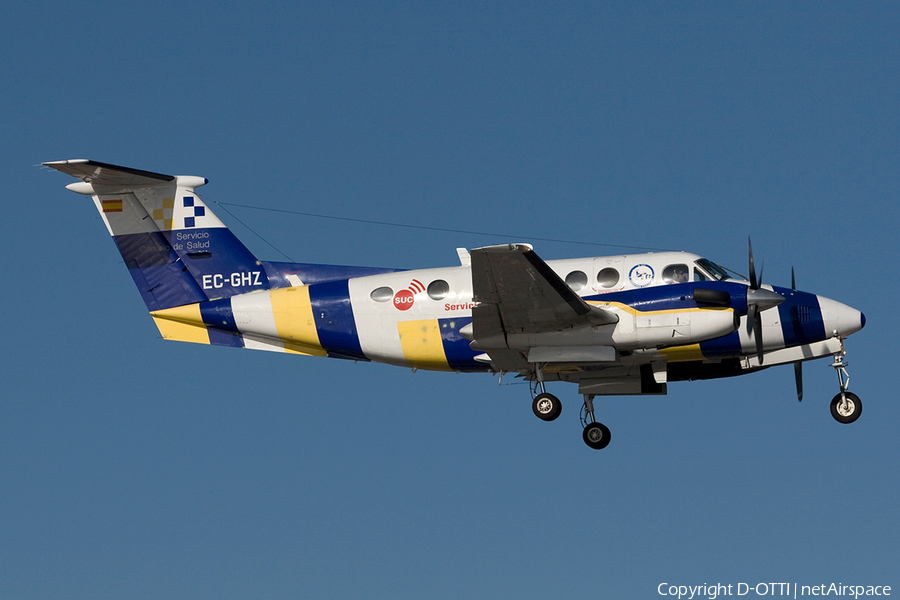 Servicio de Urgencias Canario (SUC) Beech King Air 200 (EC-GHZ) | Photo 271112