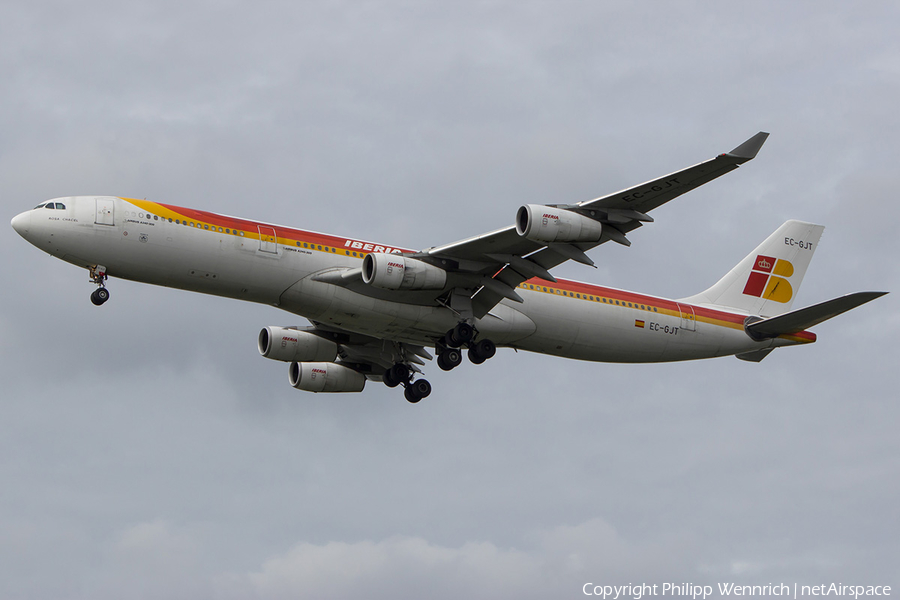 Iberia Airbus A340-313 (EC-GJT) | Photo 115210