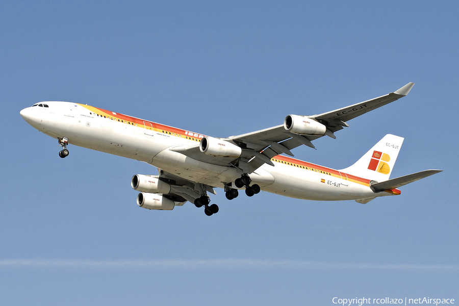 Iberia Airbus A340-313 (EC-GJT) | Photo 10928