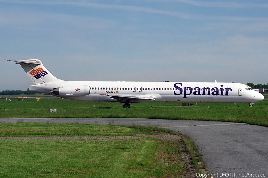 Spanair McDonnell Douglas MD-83 (EC-GKS) | Photo 234151