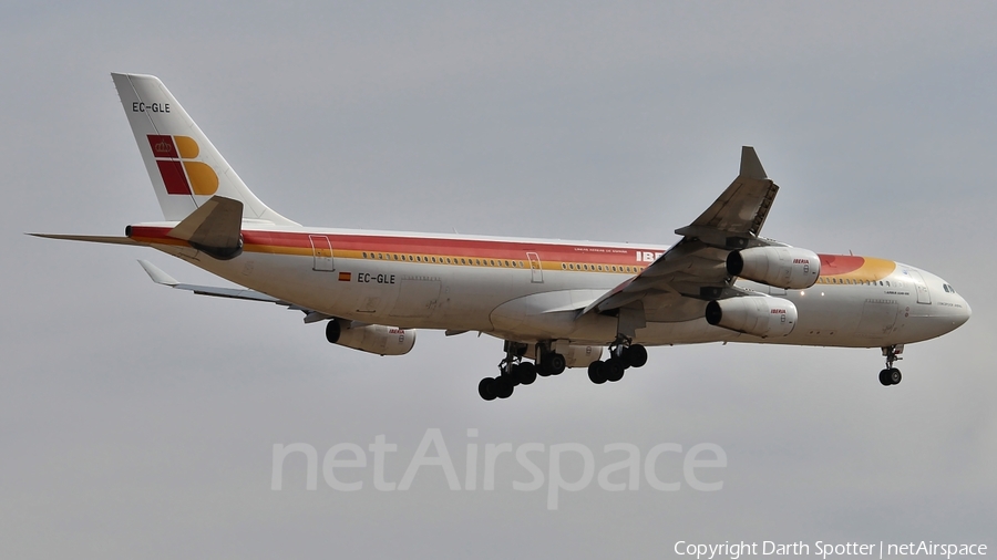 Iberia Airbus A340-313 (EC-GLE) | Photo 213025