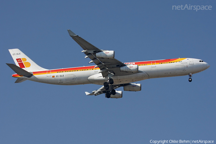 Iberia Airbus A340-313 (EC-GLE) | Photo 51923
