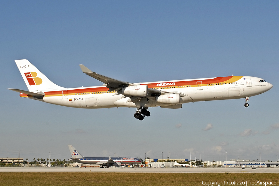 Iberia Airbus A340-313 (EC-GLE) | Photo 447924