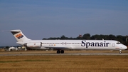 Spanair McDonnell Douglas MD-83 (EC-GNY) at  Frankfurt am Main, Germany