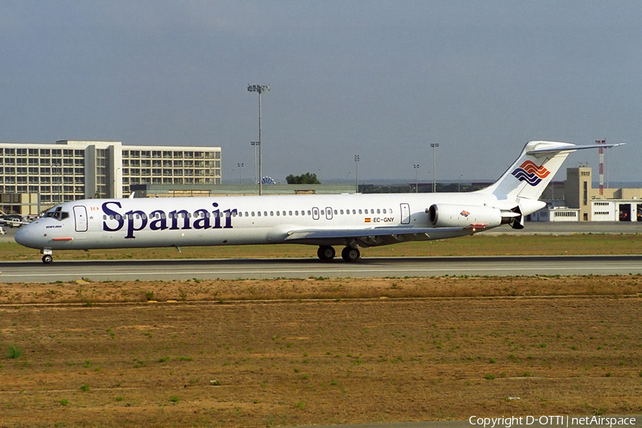 Spanair McDonnell Douglas MD-83 (EC-GNY) | Photo 346337