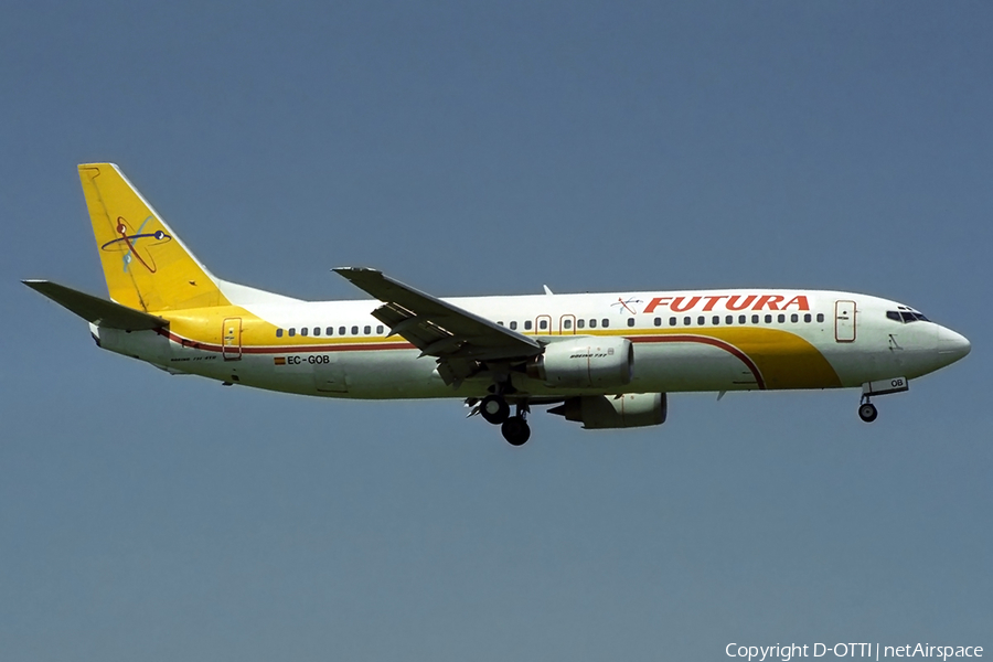 Futura International Airways Boeing 737-4Y0 (EC-GOB) | Photo 237588