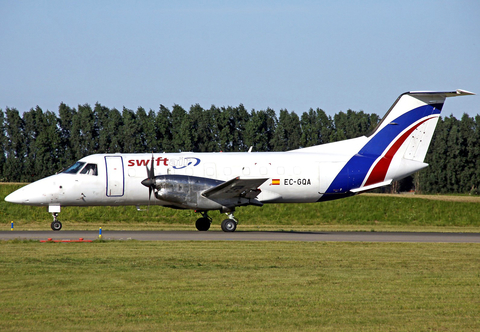 Swiftair Embraer EMB-120FC Brasilia (EC-GQA) at  Amsterdam - Schiphol, Netherlands