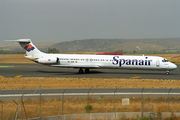 Spanair McDonnell Douglas MD-82 (EC-GQZ) at  Madrid - Barajas, Spain