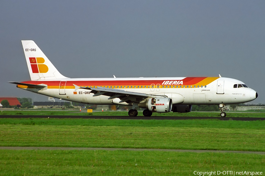 Iberia Airbus A320-211 (EC-GRG) | Photo 321792