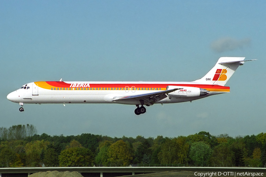 Iberia McDonnell Douglas MD-87 (EC-GRK) | Photo 366372