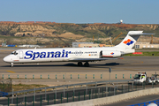 Spanair McDonnell Douglas MD-87 (EC-GRK) at  Madrid - Barajas, Spain