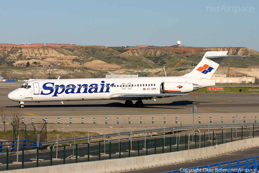 Spanair McDonnell Douglas MD-87 (EC-GRM) | Photo 45403